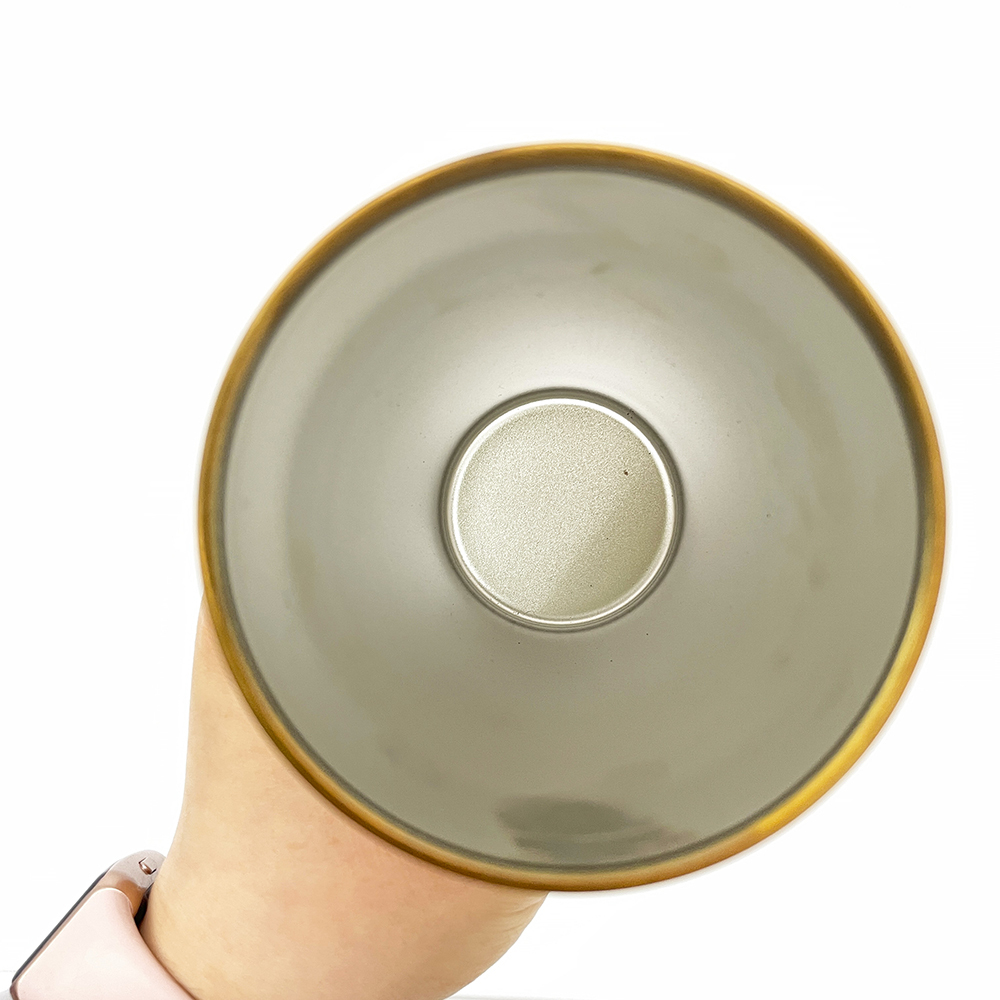20 Pack YIPAI China Warehouse Mini Size Copper Underneath 10oz Coffee Mugs with Magnetic Lids for Laser Engraving