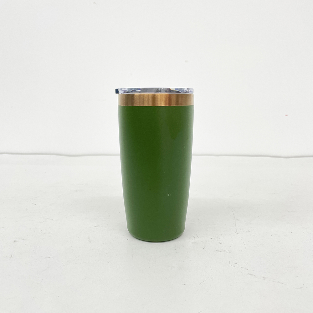 20 Pack YIPAI China Warehouse Mini Size Copper Underneath 10oz Coffee Mugs with Magnetic Lids for Laser Engraving