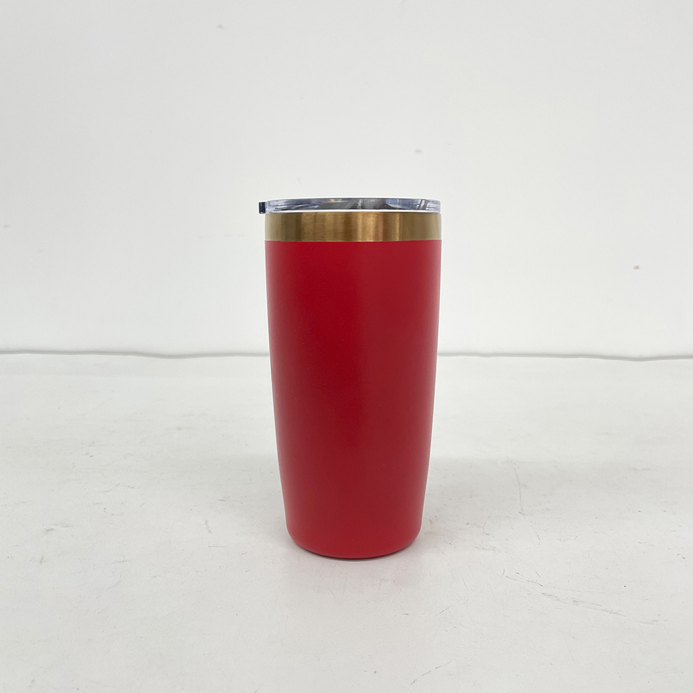 20 Pack YIPAI China Warehouse Mini Size Copper Underneath 10oz Coffee Mugs with Magnetic Lids for Laser Engraving