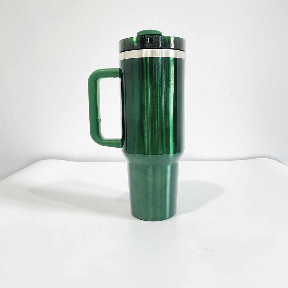 20 Pack YIPAI USA Warehouse H2.0 40oz Blank Sublimation Christmas Green Red Color Tumblers