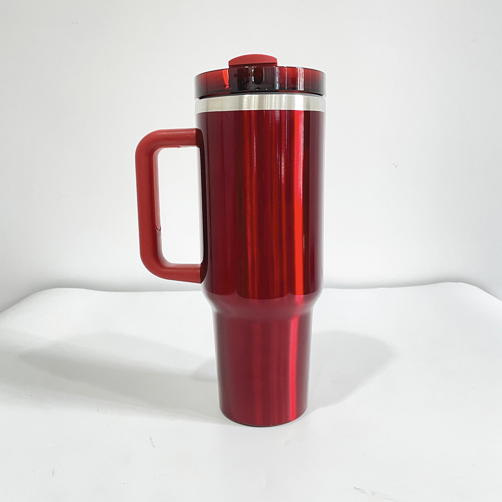 20 Pack YIPAI USA Warehouse H2.0 40oz Blank Sublimation Christmas Green Red Color Tumblers