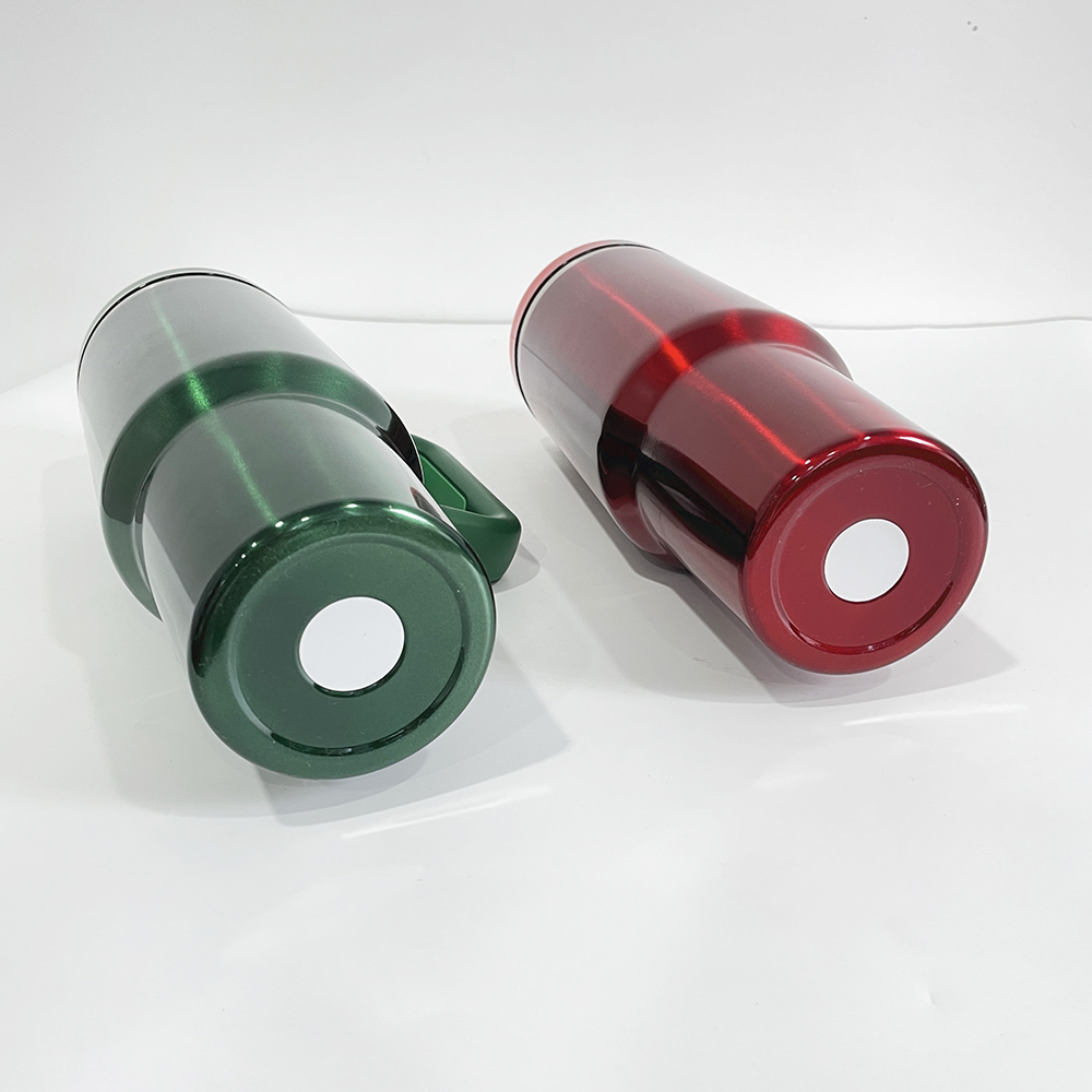 20 Pack YIPAI USA Warehouse H2.0 40oz Blank Sublimation Christmas Green Red Color Tumblers