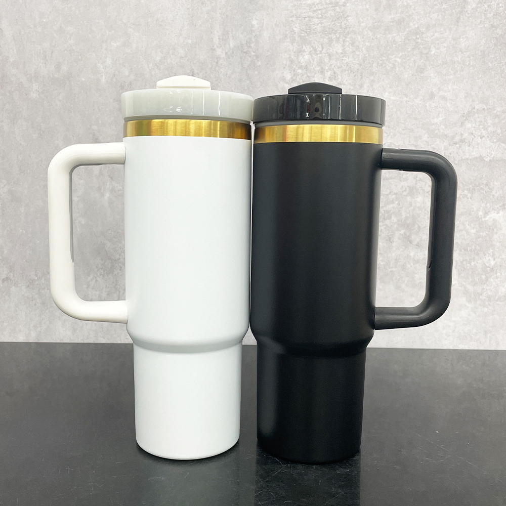 20 Pack Yipai USA Warehouse Gold Plated Powder Coated H2.0 30oz Tumbler for Laser engraving and UV DTF Wraps