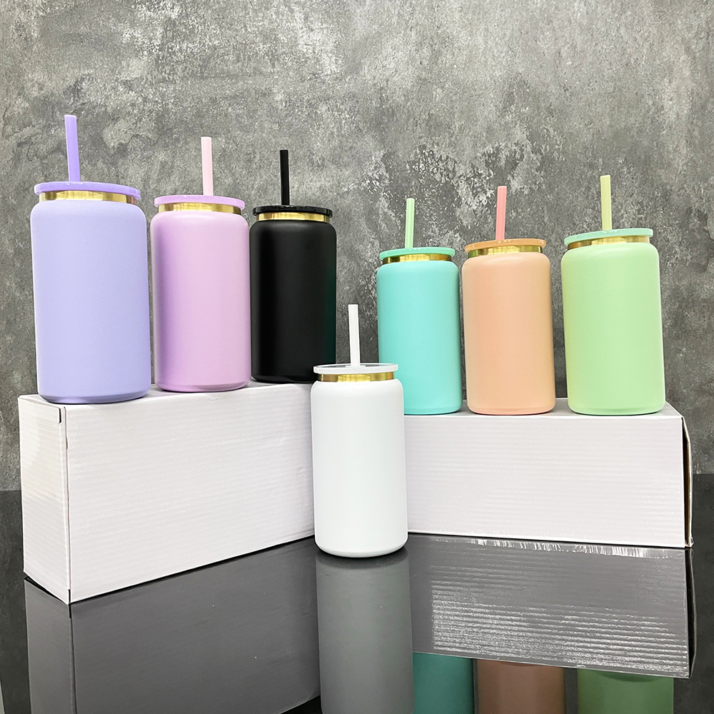 YIPAI USA Warehouse Pre Sale 16oz Vacuum Insulated 16oz Stainless Steel Can Ship Out On June 22