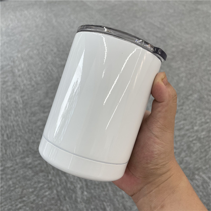 50 Pack YIPAI USA Warehouse 10oz Lowball Mugs Blank Sublimation White Coffee Mugs