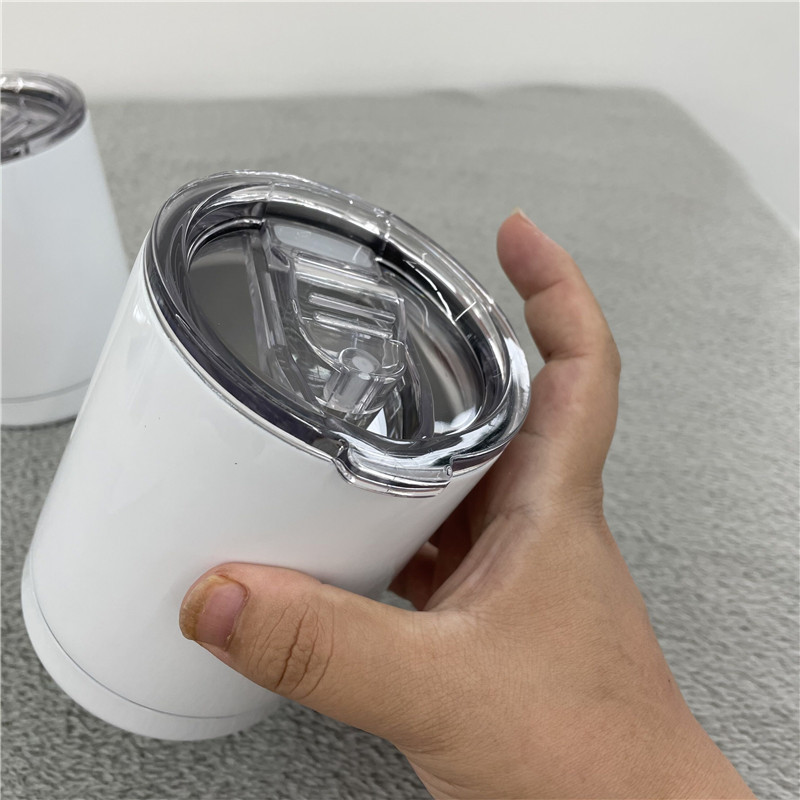 50 Pack YIPAI USA Warehouse 10oz Lowball Mugs Blank Sublimation White Coffee Mugs