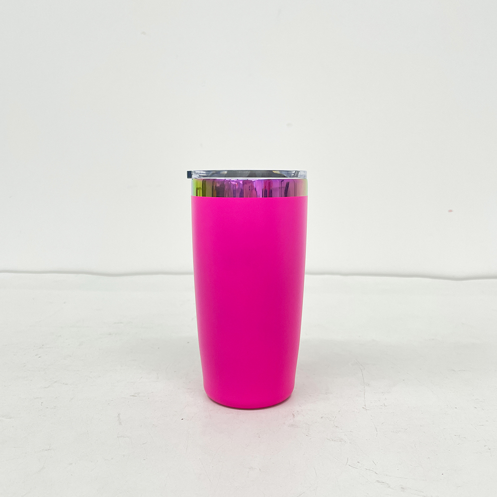 20 Pack YIPAI China Warehouse Mini Size Rainbow Underneath 10oz Coffee Mugs with Magnetic Lids for Laser Engraving