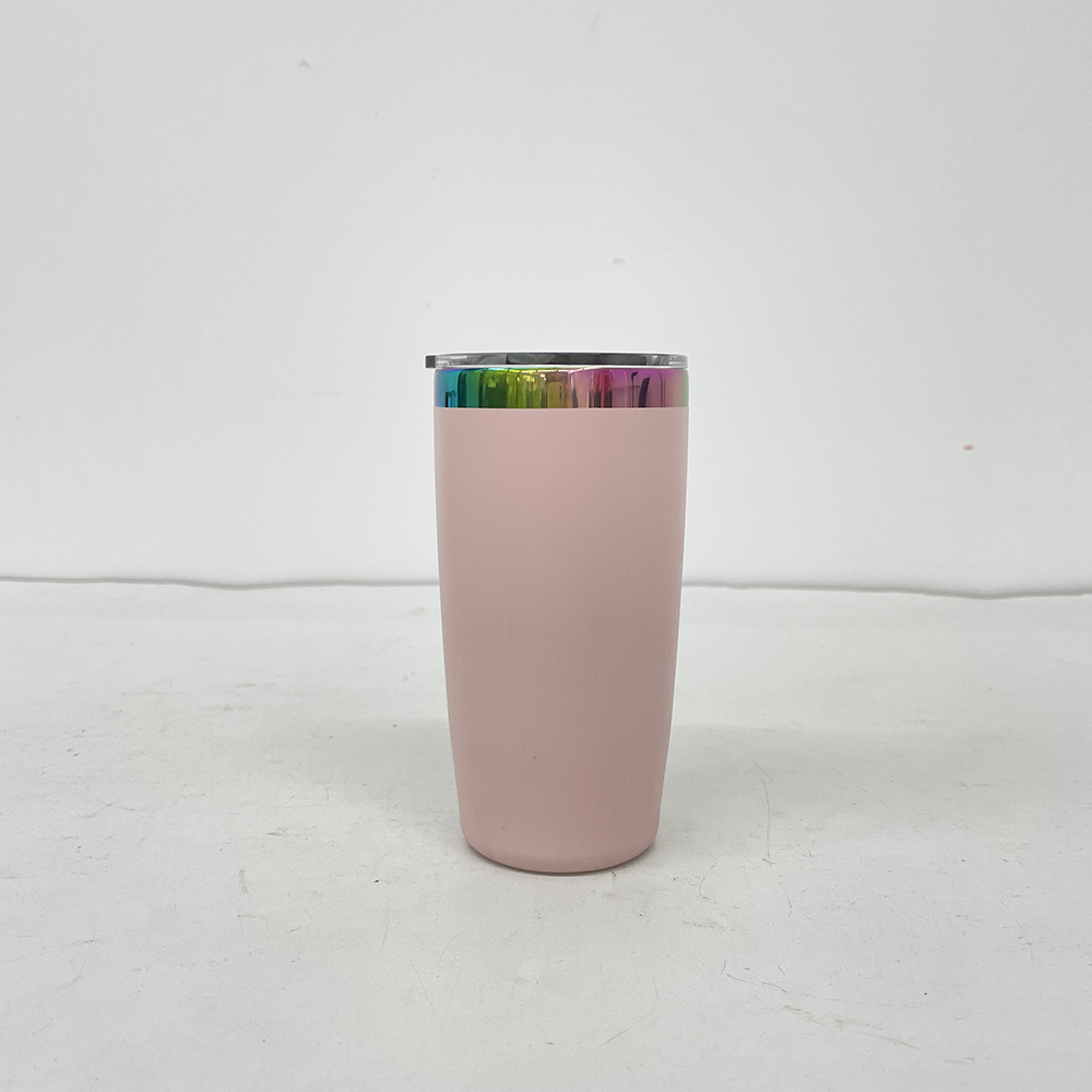 20 Pack YIPAI China Warehouse Mini Size Rainbow Underneath 10oz Coffee Mugs with Magnetic Lids for Laser Engraving