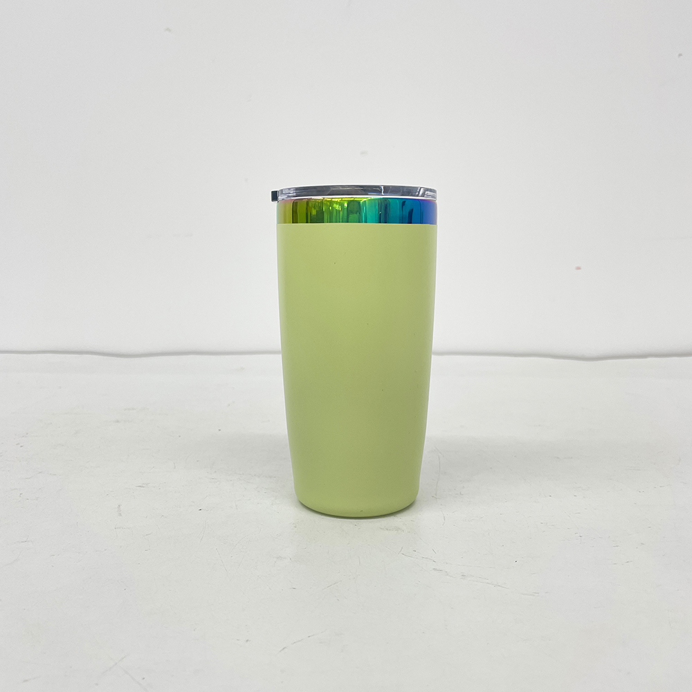 20 Pack YIPAI China Warehouse Mini Size Rainbow Underneath 10oz Coffee Mugs with Magnetic Lids for Laser Engraving
