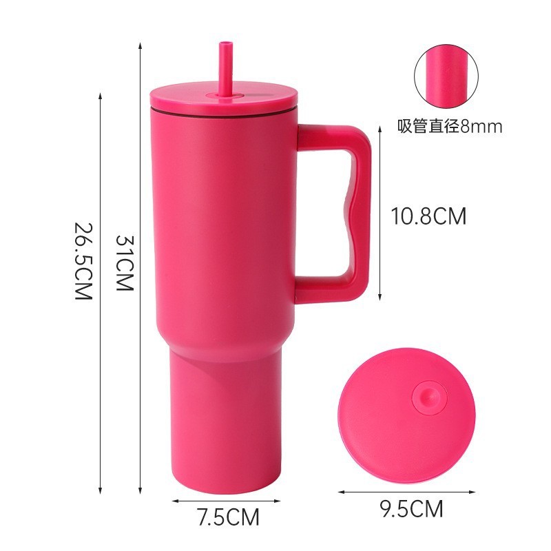 25 Pack YIPAI USA Warehouse 40oz Simple-Modern-Style Powder Coating Trek Tumblers SM tumblers for Laser Engraving