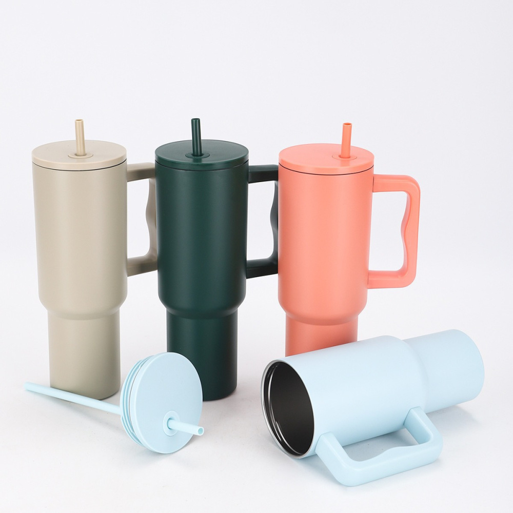 25 Pack YIPAI USA Warehouse 40oz Simple-Modern-Style Powder Coating Trek Tumblers SM tumblers for Laser Engraving