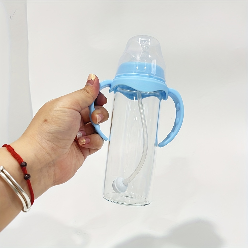 30 Pack YIPAI USA Warehouse 12oz Blank Sublimation Baby Milk Bottle Glass Feeding Bottle