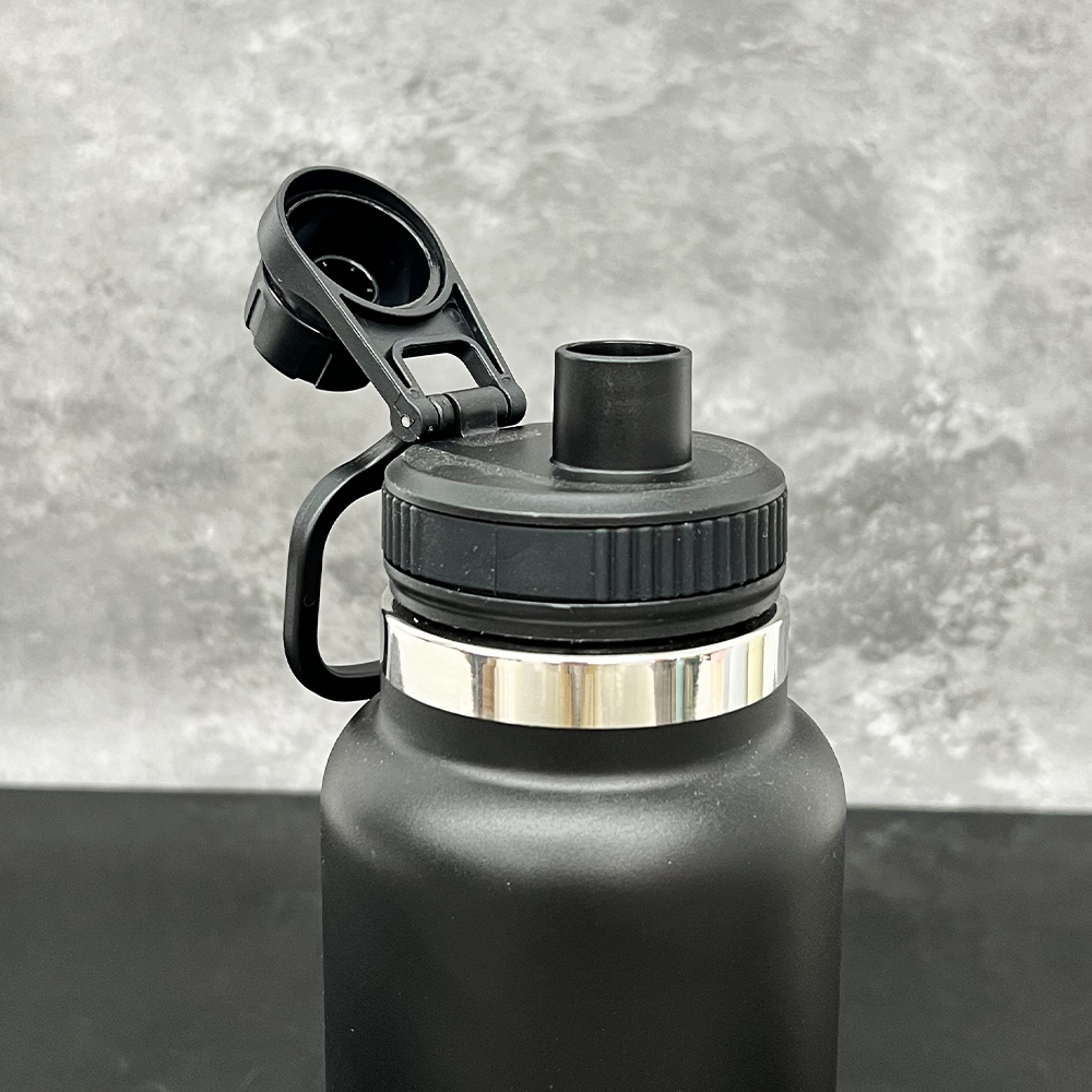 20 Pack YIPAI China Warehouse Outdoor Sports Powder Coated 32oz Water Bottle with Portable Drinking Spout Lid for Laser Engraving