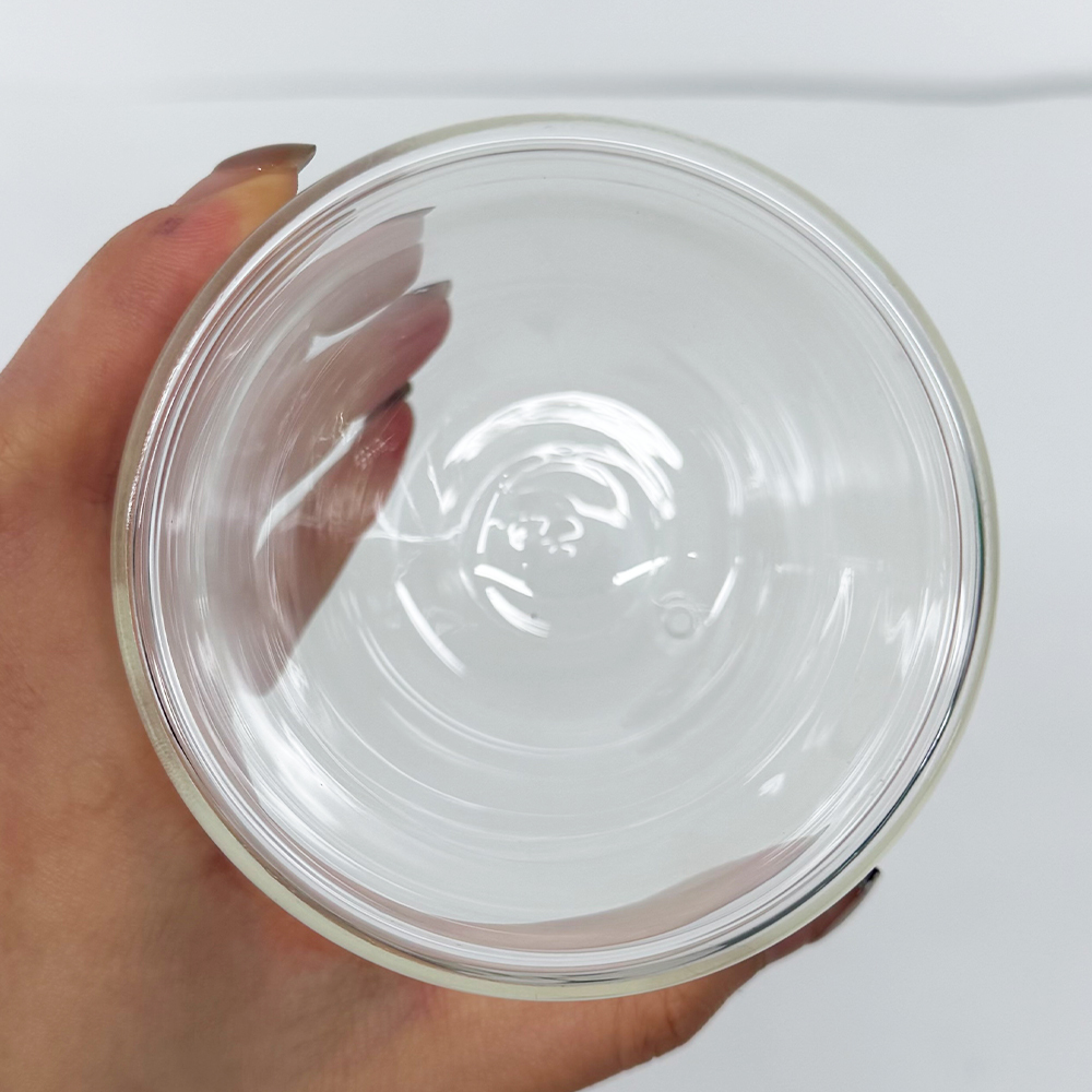 40 Pack YIPAI Clearance China Warehouse 8oz 12oz 15oz Double Walled Snow Globe Round Coffee Glass Cups with Pre Drilled for UV DTF Cup Wraps