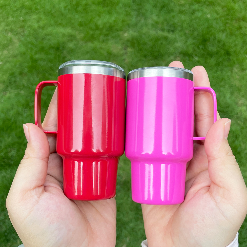 50 Pack YIPAI USA Warehouse 3oz Mini Tumbler Shot Glass With Handle For Blank Sublimation