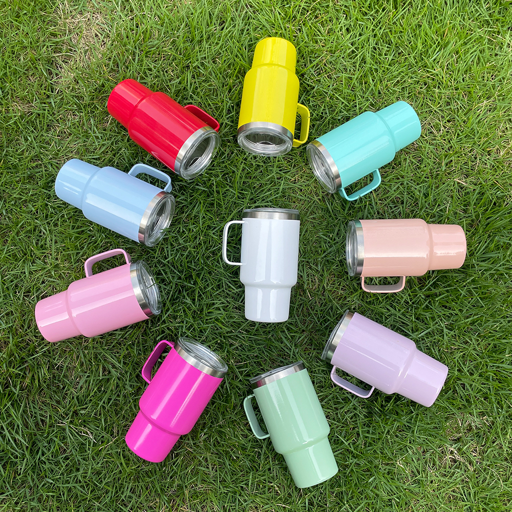 YIPAI China Warehouse 3oz Mini Tumbler Shot Glass With Handle For Blank Sublimation