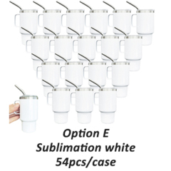 sublimation white-54pcs