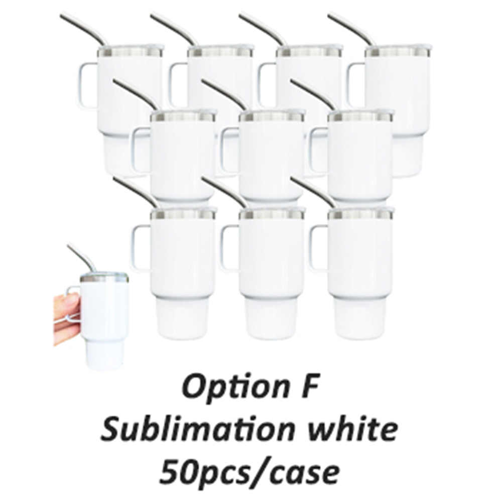50 Pack YIPAI Clearance China Warehouse 3oz Mini Tumbler Shot Glass With Handle For Blank Sublimation