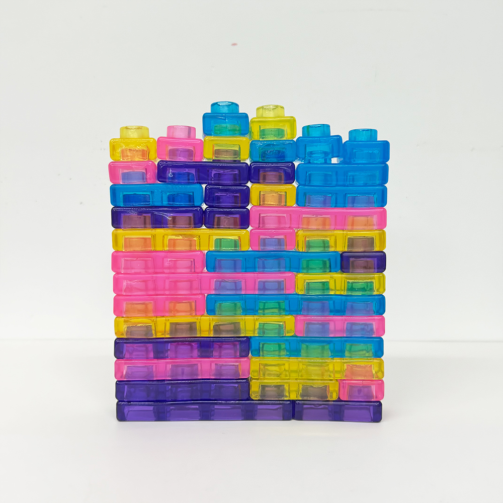 28 Pack YIPAI China Warehouse Jelly Blox Same Style Soft Jelly Building Blocks for Toddlers Kids