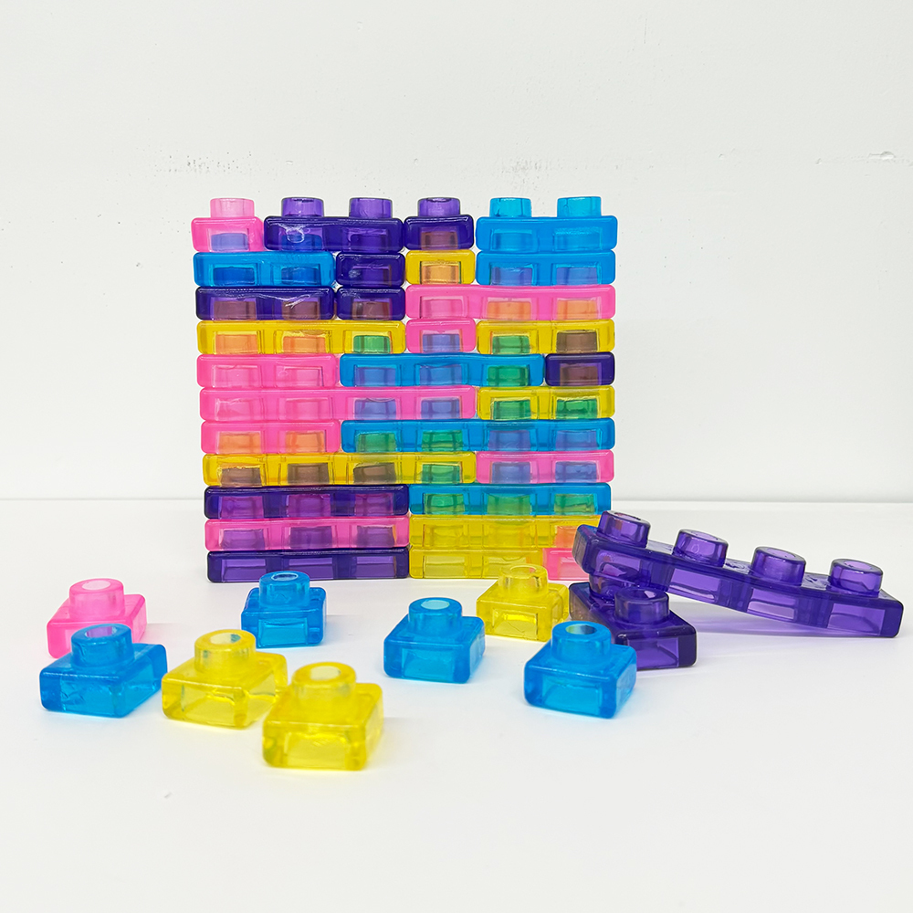 28 Pack YIPAI China Warehouse Jelly Blox Same Style Soft Jelly Building Blocks for Toddlers Kids