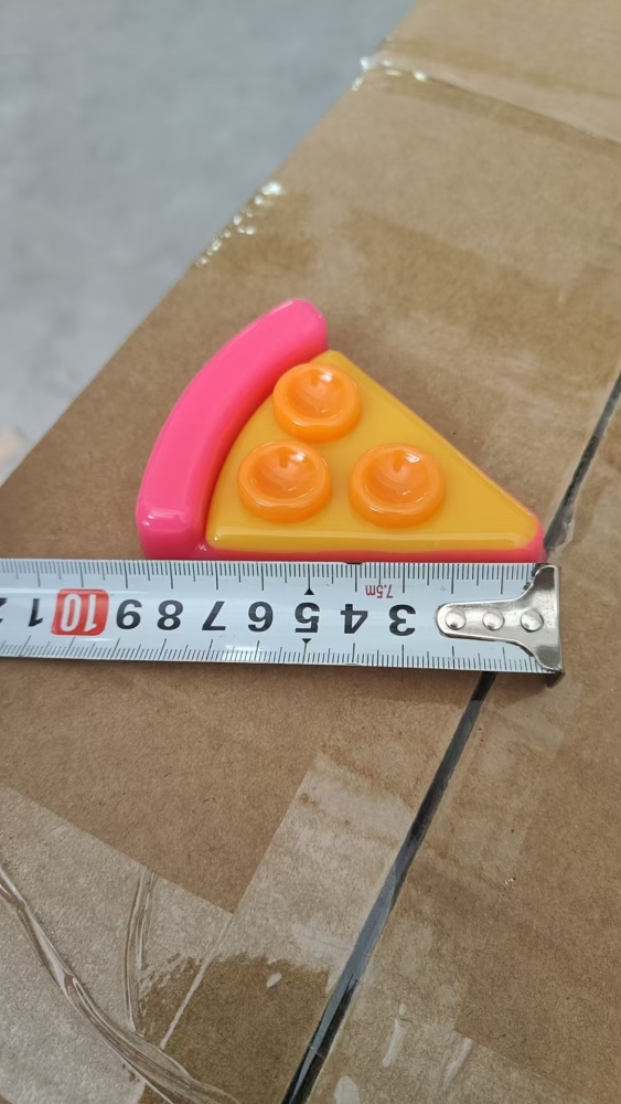 120 Pack YIPAI China Warehouse Custom Needoh TPR Kids Squishy Pizza Toy