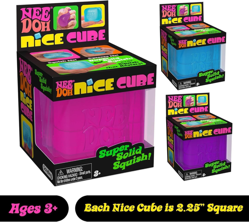 60 Pack YIPAI China Warehouse Needoh Squishy Ice Nice Stress Cube