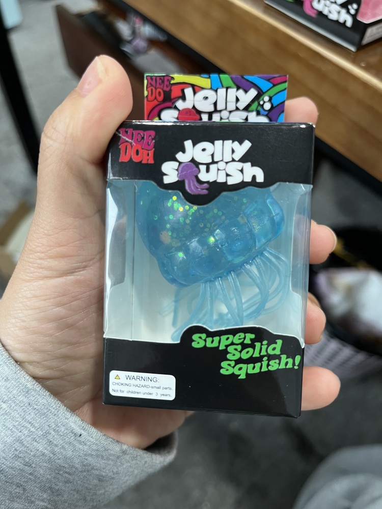 60 Pack YIPAI China Warehouse Squeeze Decompression Jelly Fish Squishy Stress Relief Toys