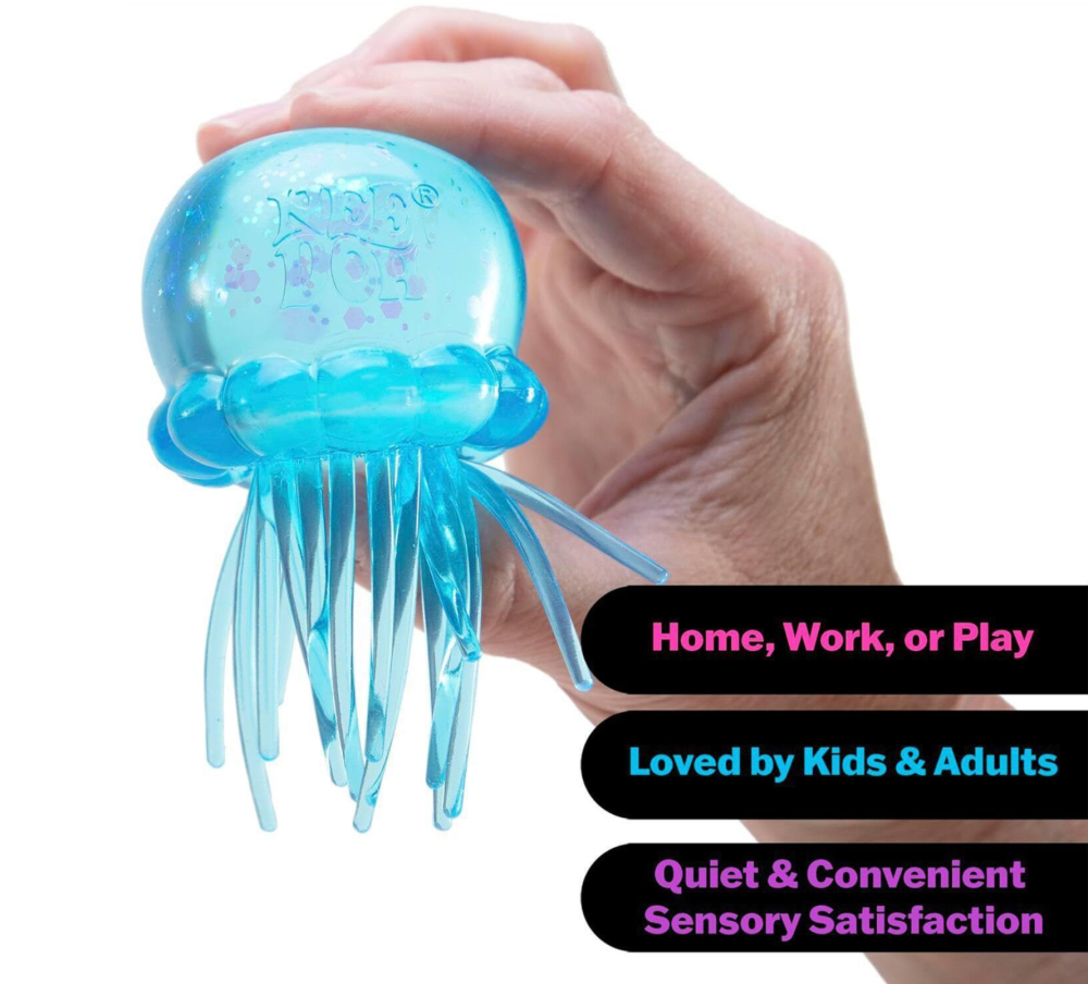 60 Pack YIPAI China Warehouse Squeeze Decompression Jelly Fish