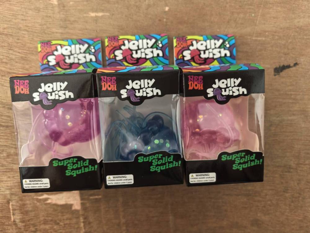 60 Pack YIPAI China Warehouse Squeeze Decompression Jelly Fish Squishy Stress Relief Toys