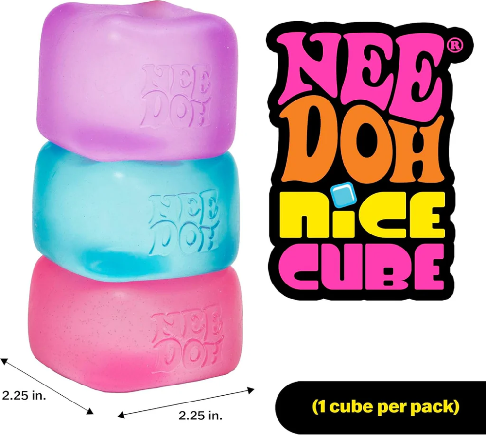 60 Pack YIPAI China Warehouse Needoh Squishy Ice Nice Stress Cube