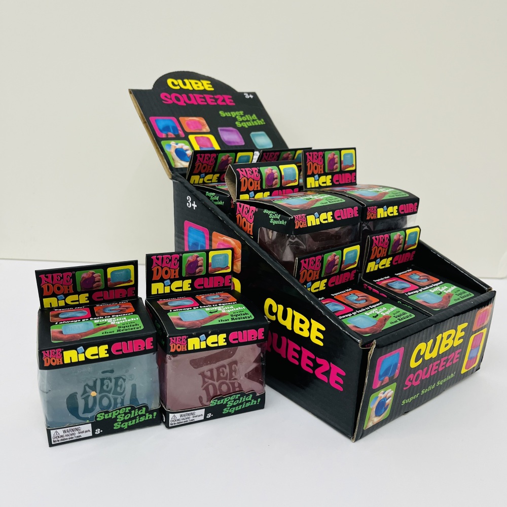 60 Pack YIPAI China Warehouse Needoh Squishy Ice Nice Stress Cube