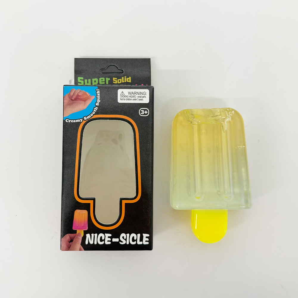 144 Pack YIPAI China Warehouse TPR Squeezing Squishy Ice Lolly Stress Relief Fidget Toy for Kids