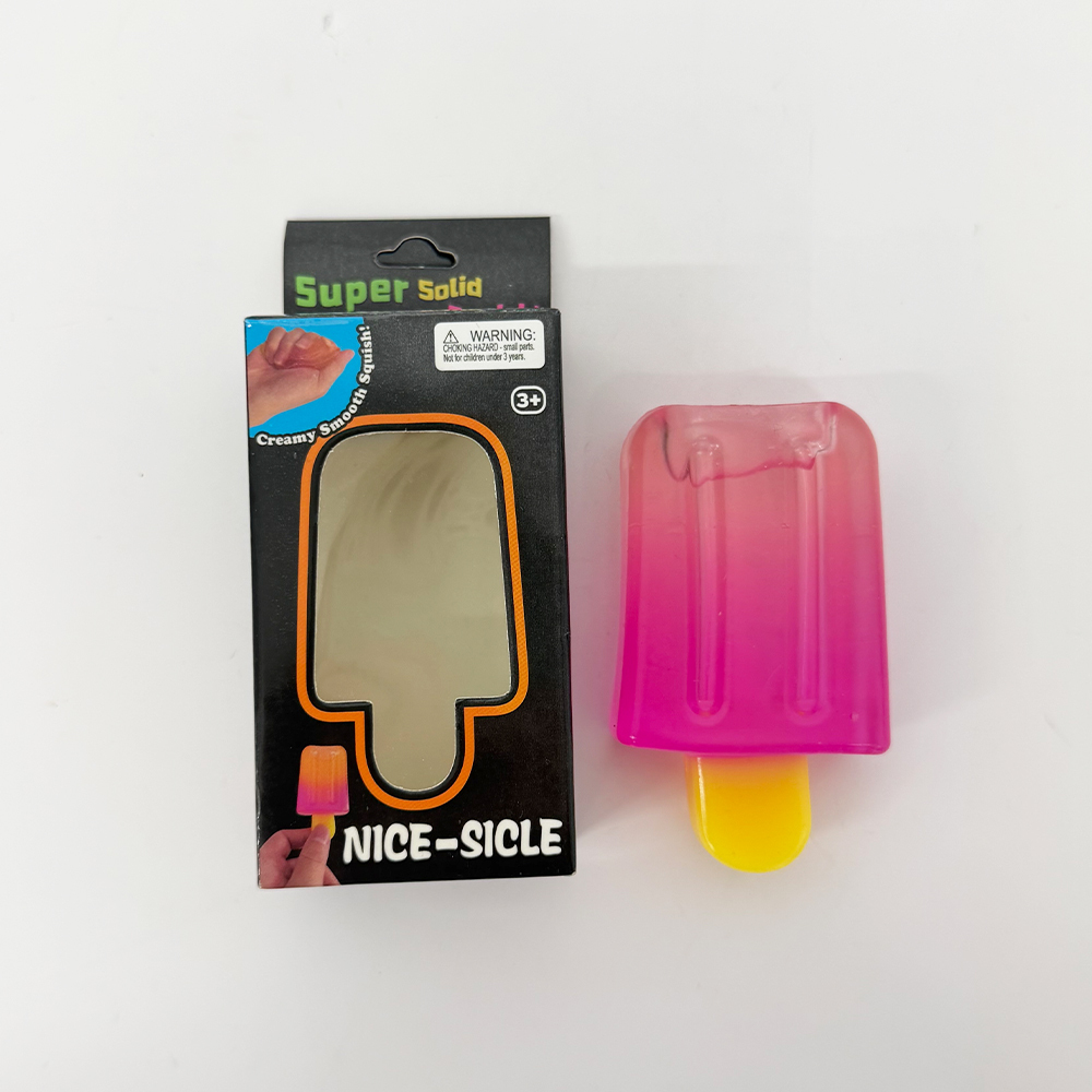 144 Pack YIPAI China Warehouse TPR Squeezing Squishy Ice Lolly Stress Relief Fidget Toy for Kids