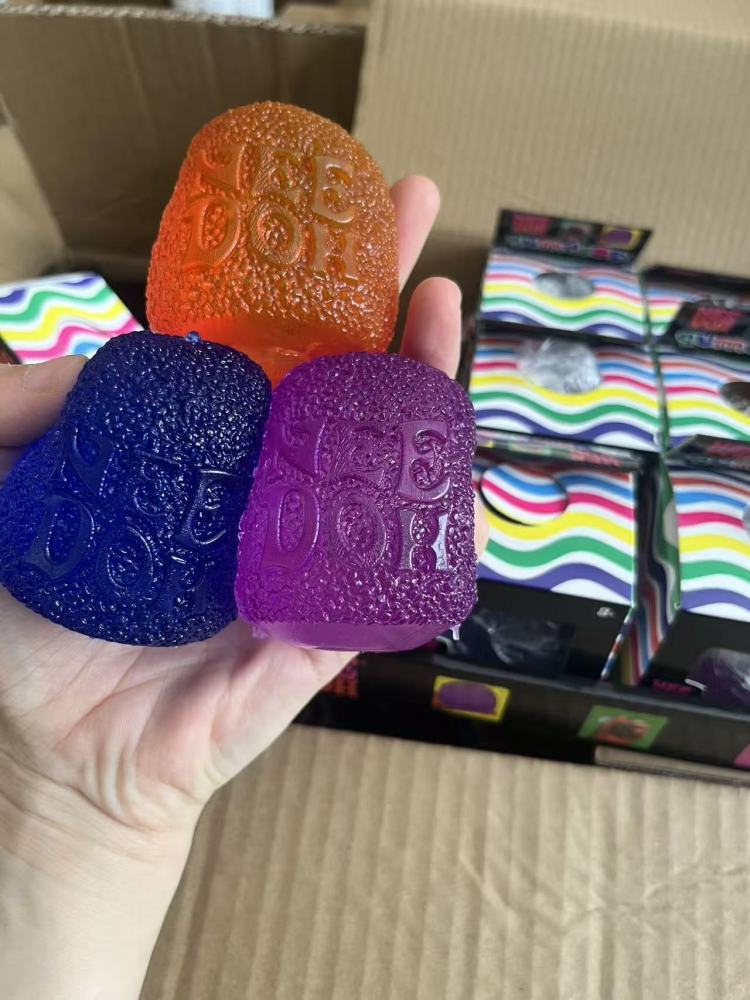 72 Pack YIPAI China Warehouse Slow-Rising Maltose Filling Needoh Candy Gumdrop Stress Ball Squishy Fidget Toy for Kids