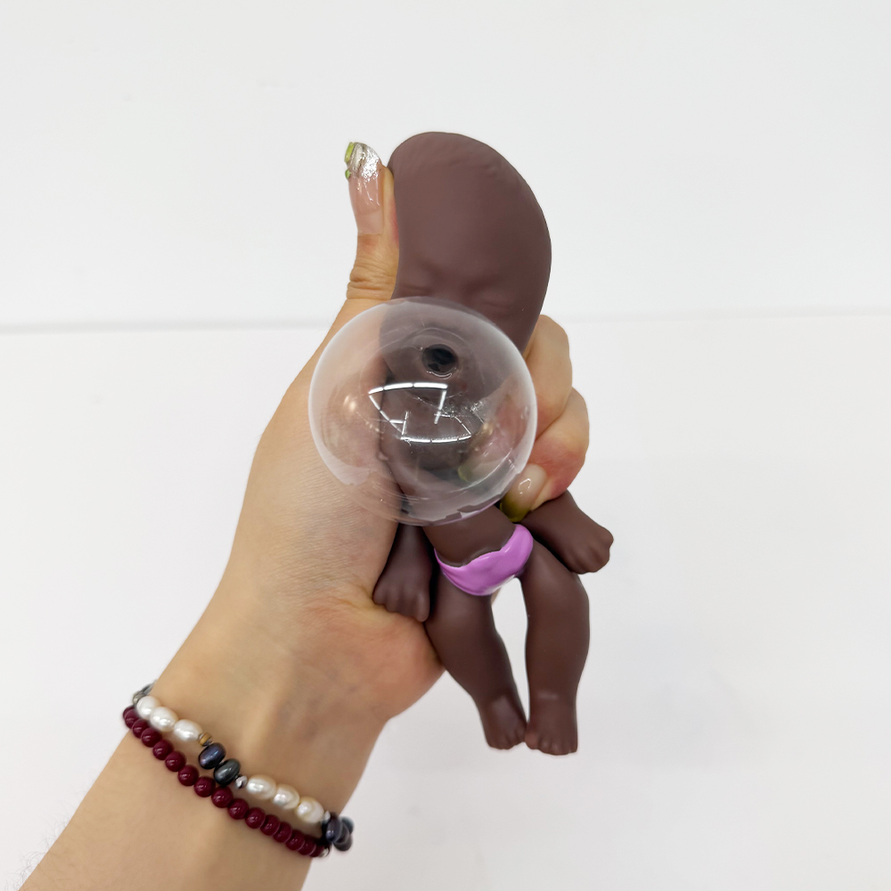 72 Pack YIPAI China Warehouse Blowing Bubbles Little Dark Cutie Squishy Stress Relief Fidget Toy for Kids