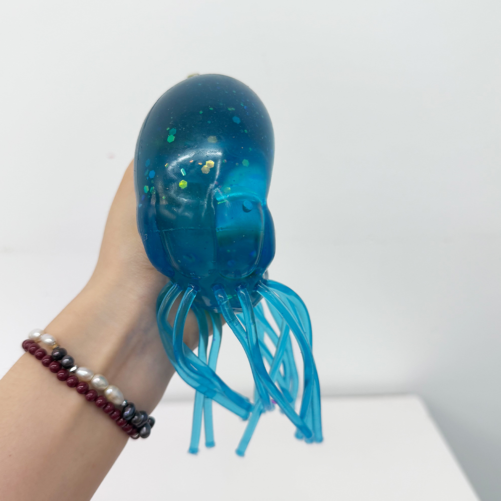 36 Pack YIPAI China Warehouse Jumbo Jelly Fish Squishy Stress Relief Fidget Toys for KIds