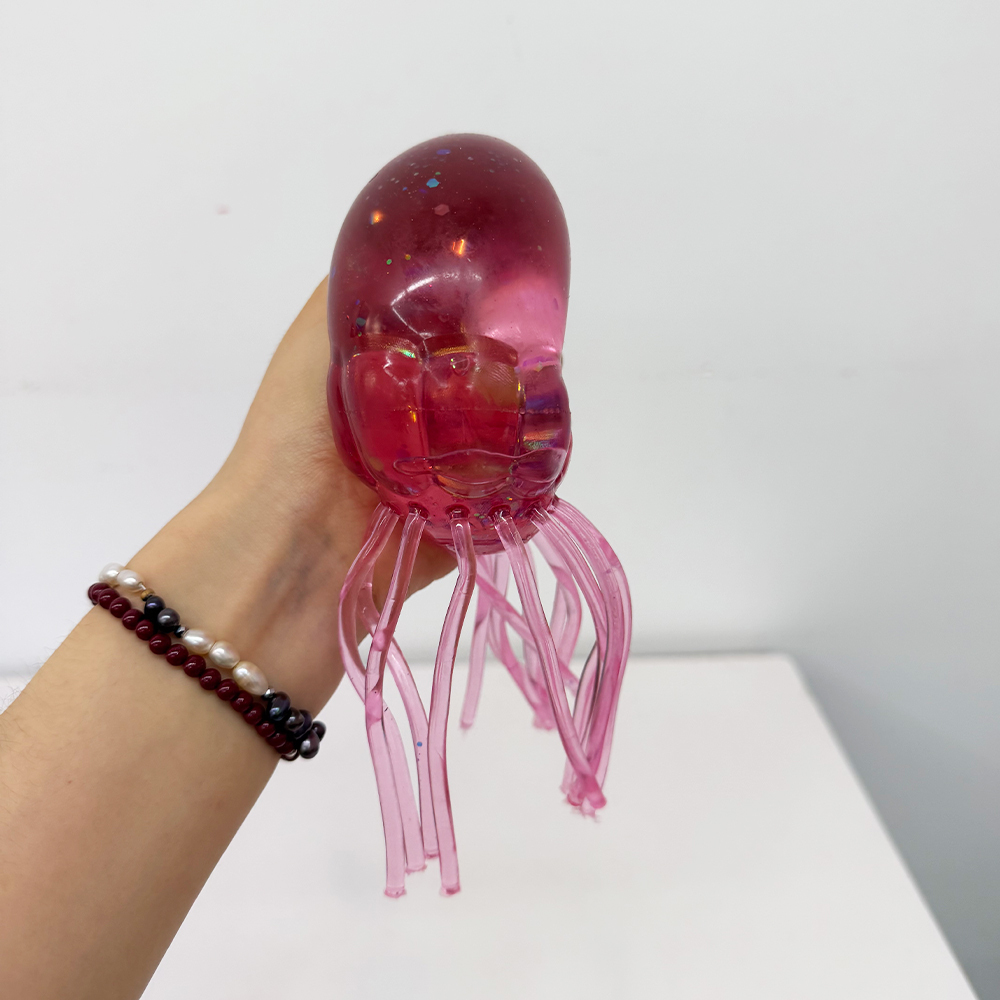 36 Pack YIPAI China Warehouse Jumbo Jelly Fish Squishy Stress Relief Fidget Toys for KIds