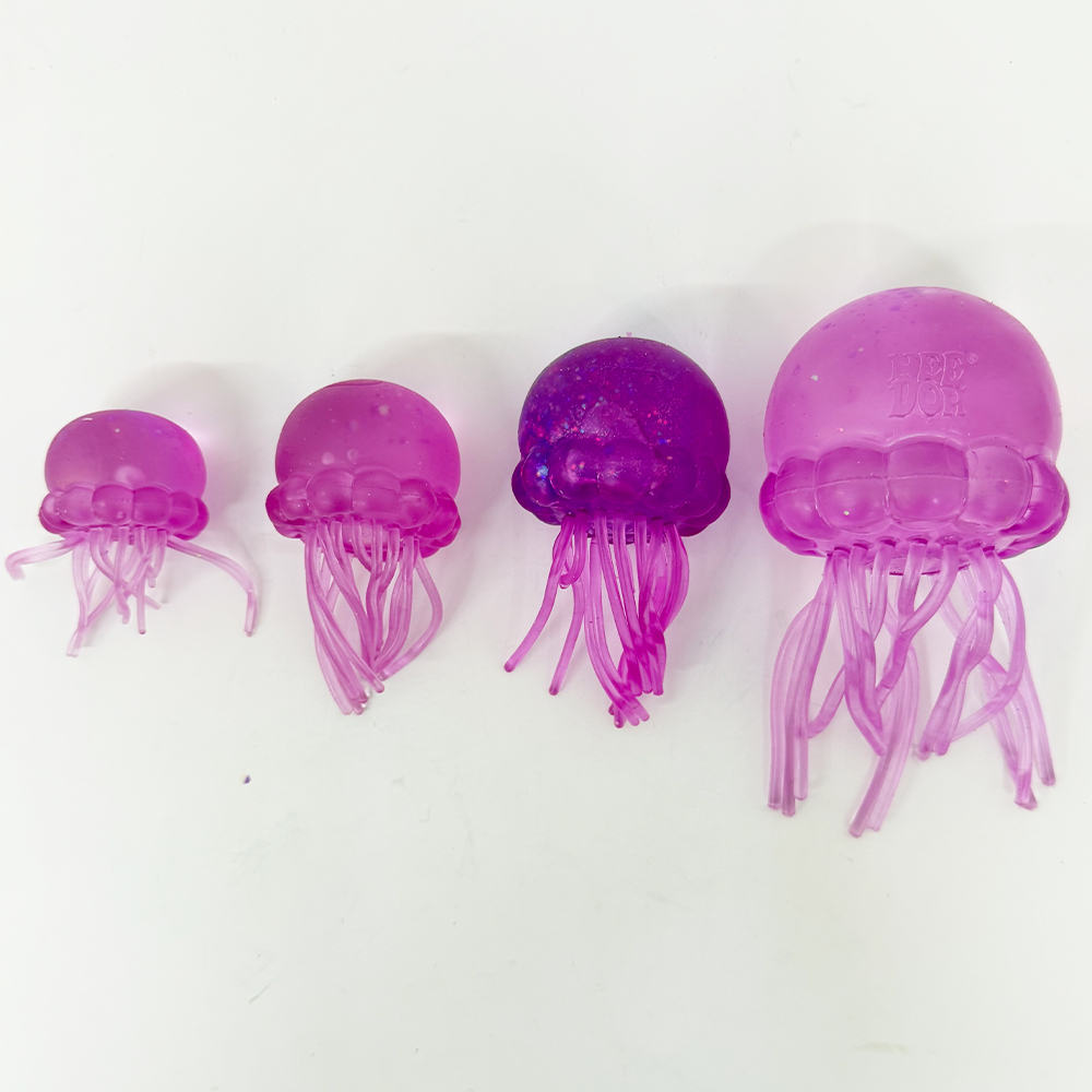 36 Pack YIPAI China Warehouse Needoh Jumbo Jelly Fish Squishy Stress Relief Fidget Toys for KIds