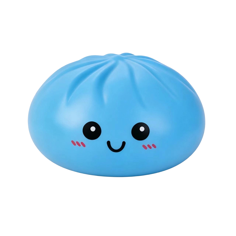 6 Pack YIPAI China Warehouse Jumbo Soft Sensory Giant 25cm Dumpling Squishy Steamed Bun Stress Relief Fidget Toy with Mystery Blind Box for Kids