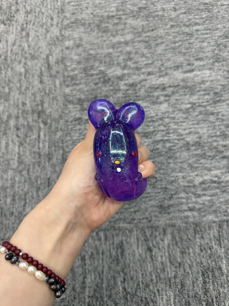 60 Pack YIPAI China Warehouse Maltose Filled Cute Bunny Squishy Stress Relief Fidget Toy for Kids