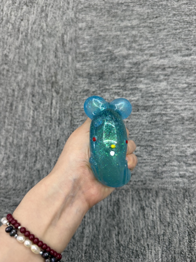 60 Pack YIPAI China Warehouse Maltose Filled Cute Bunny Squishy Stress Relief Fidget Toy for Kids