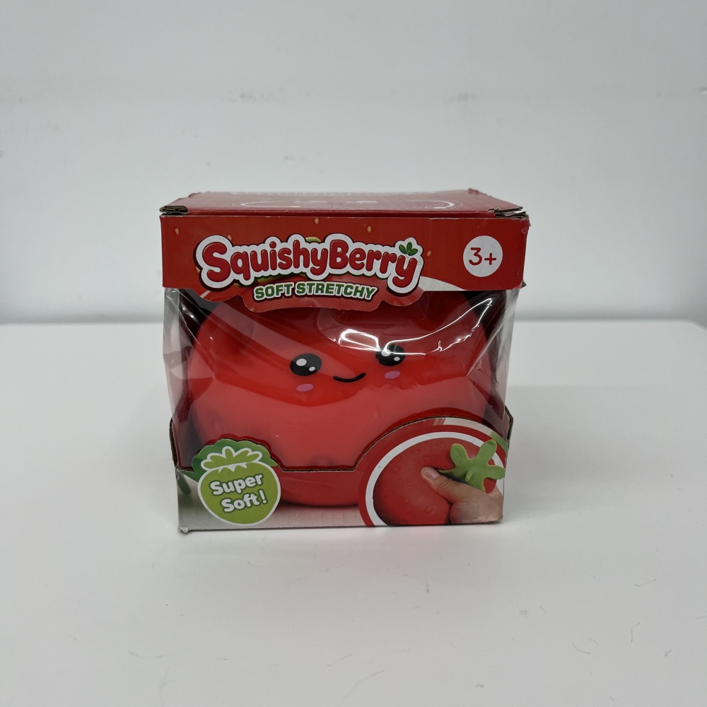 24 Pack YIPAI China Warehouse 15cm*12cm Jumbo Emoji Strawberry Squishy Stress Relief Fidget Toy for Kids