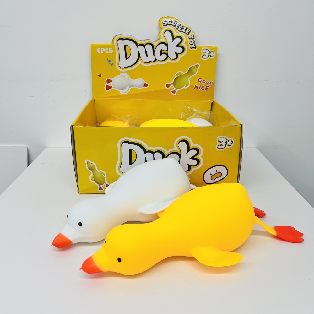 24 Pack YIPAI China Warehouse Cute Jumbo Size 36*16.5cm Duck Squishy Stress Relief Fidget Toy for Kids