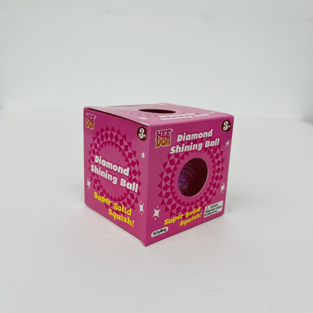 72 Pack YIPAI China Warehouse NeeDoh Diamond Shining Balls Squishy Stress Relief Fidget Toys for Kids