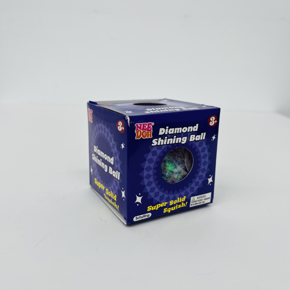 72 Pack YIPAI China Warehouse NeeDoh Diamond Shining Balls Squishy Stress Relief Fidget Toys for Kids