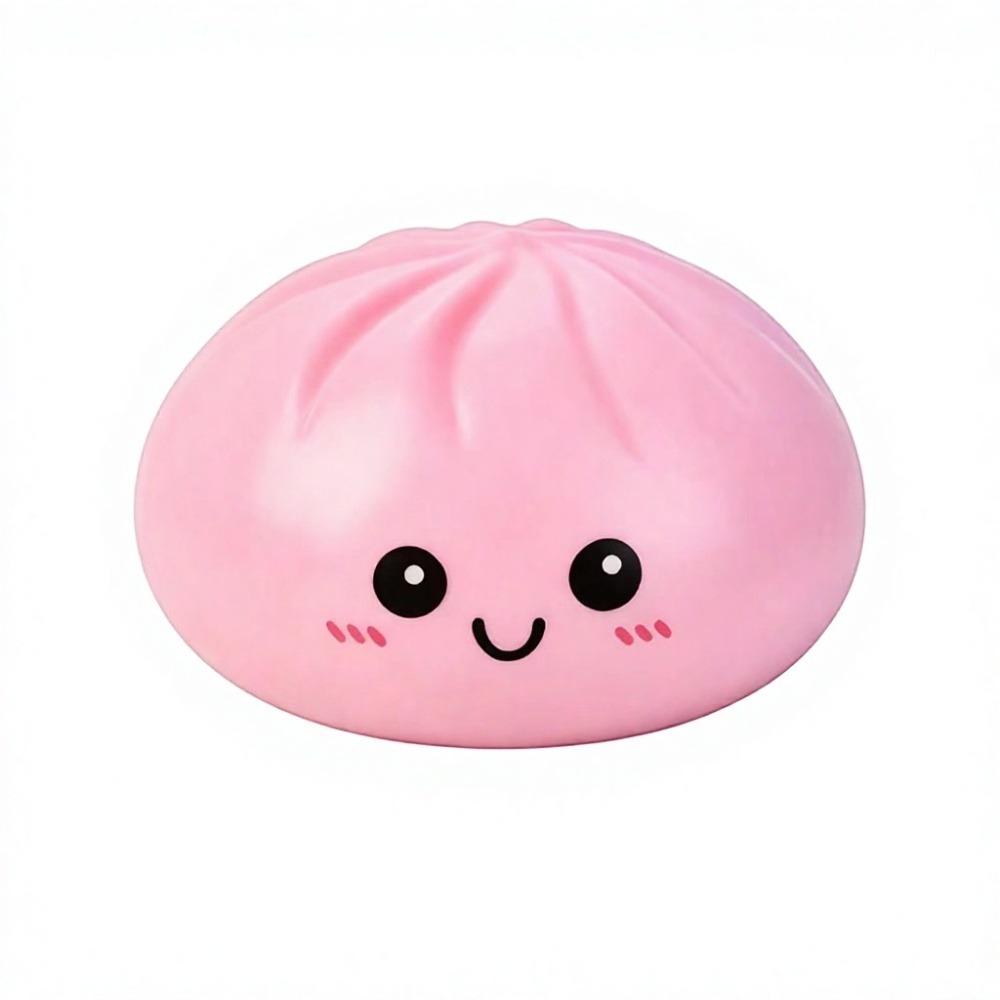 6 Pack YIPAI China Warehouse Jumbo Soft Sensory Giant 25cm Dumpling Squishy Steamed Bun Stress Relief Fidget Toy with Mystery Blind Box for Kids