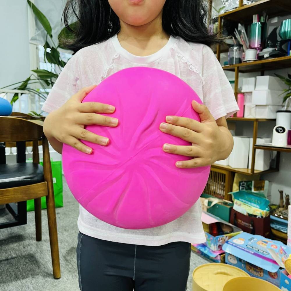 8 Pack YIPAI China Warehouse Jumbo Soft Sensory Giant 25cm Dumpling Squishy Steamed Bun Stress Relief Fidget Toy with Mystery Blind Box for Kids