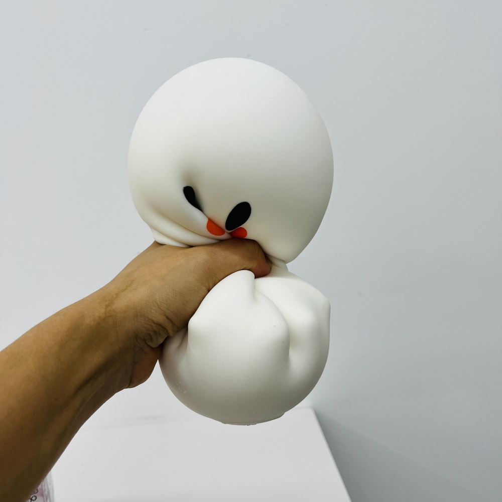 24 Pack YIPAI China Warehouse CRAZY FUN 13.5*13cm Cute Halloween Ghost Squishy Stress Relief Fidget Toy for Kids