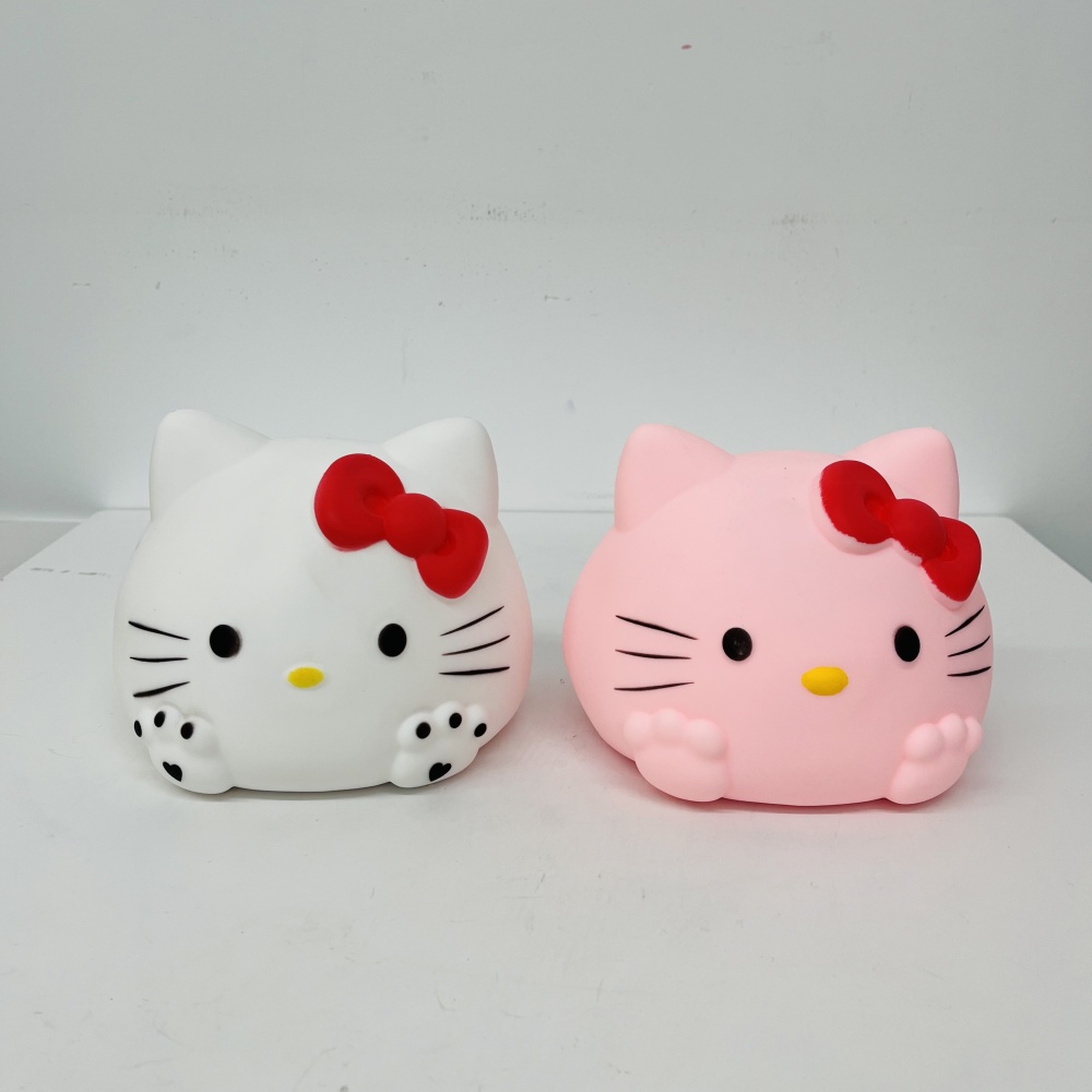 24 Pack YIPAI China Warehouse Jumbo Size Cute Hello Kitty Squishy ASMR Stress Relief Fidget Toys for Kids