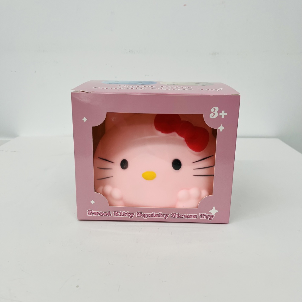 24 Pack YIPAI China Warehouse Jumbo Size Cute Hello Kitty Squishy ASMR Stress Relief Fidget Toys for Kids
